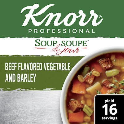 Knorr® Professional Soup du Jour Beef Vegetable & Barley