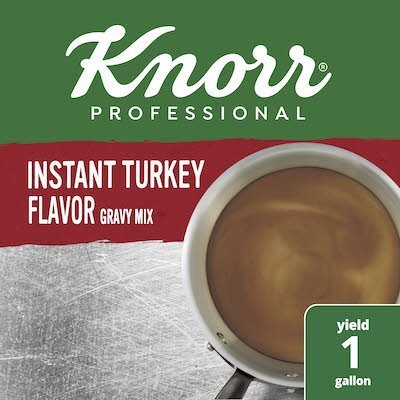 Knorr® Professional Turkey Gravy Mix 6 x 1 lb - 
