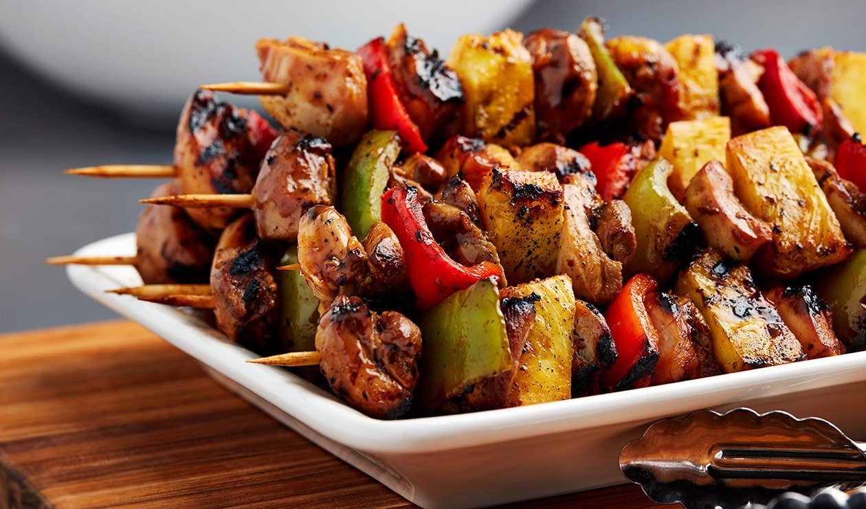 Jerked Chicken Skewers – - Recipe