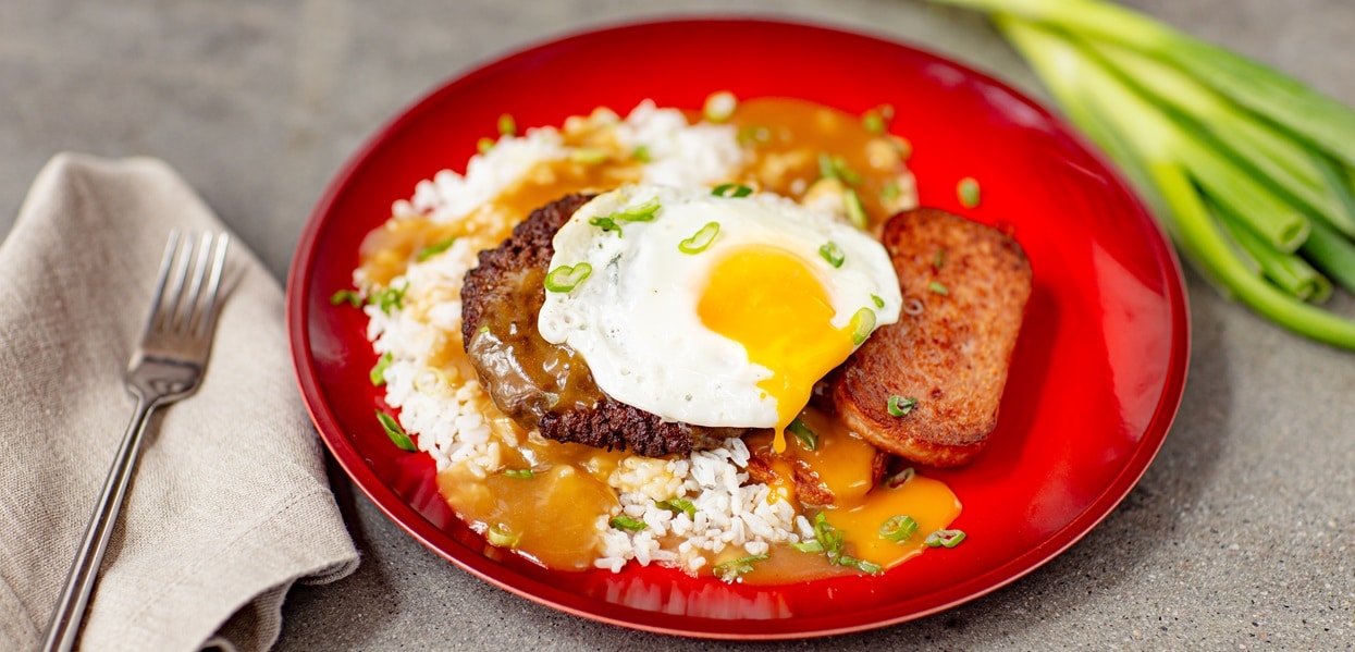 Hawaiian Loco Moco Bowl – - Recipe