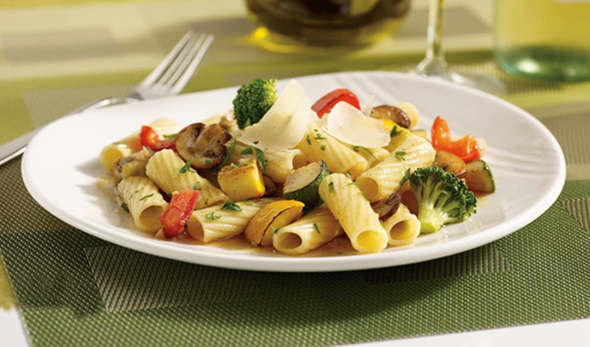 Vegetable Rigatoni – - Recipe