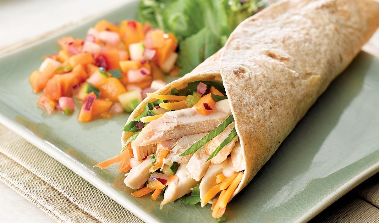 Sweet Score Chicken Wrap – - Recipe