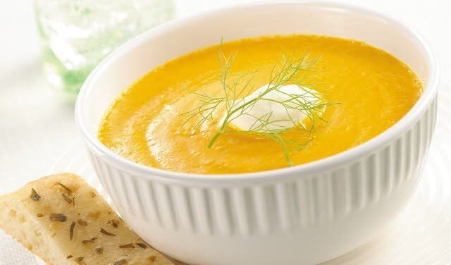 Gingered Carrot Soup