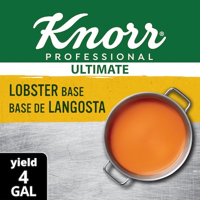 Knorr® Professional Ultimate Lobster Bouillon Base 1lb. 6 pack - 