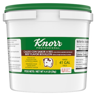 Knorr Caldo Sabor Carne Dehydrated Meat Soup Broth, 114 g / 4.02 oz (12  caldos per box)