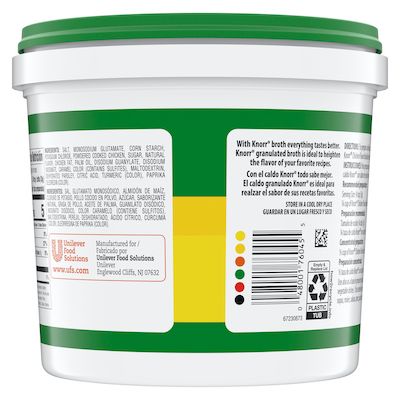 Knorr® Professional Caldo de Pollo/Chicken Bouillon 4 x 4.4 lb