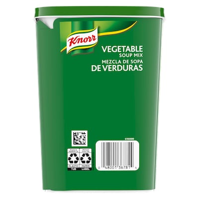 Knorr® Professional Soup Mix Vegetable 6 x 19.1 oz - 