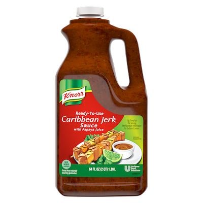 Knorr® Professional Caribbean Jerk Sauce 4 x 0.5 gal - 